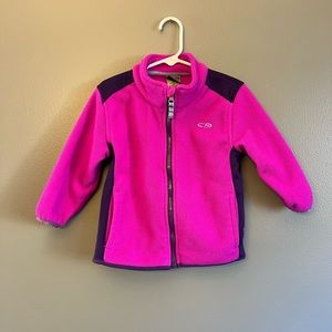 Champion Fleece Pink Full Zip Jacket Size 2T